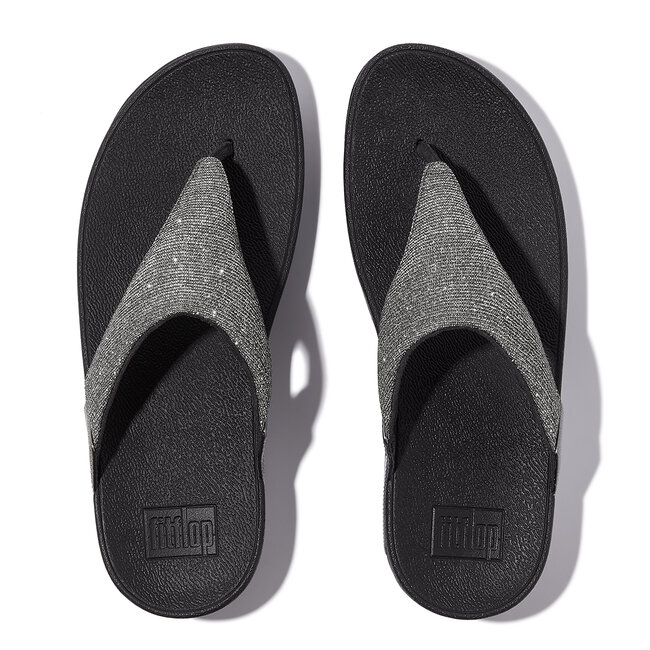 FitFlop Lulu Shimmerlux Toe-Post Sandals