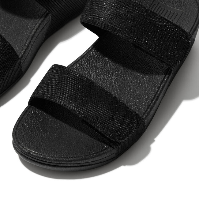 Lulu Adjustable Shimmerlux Slides