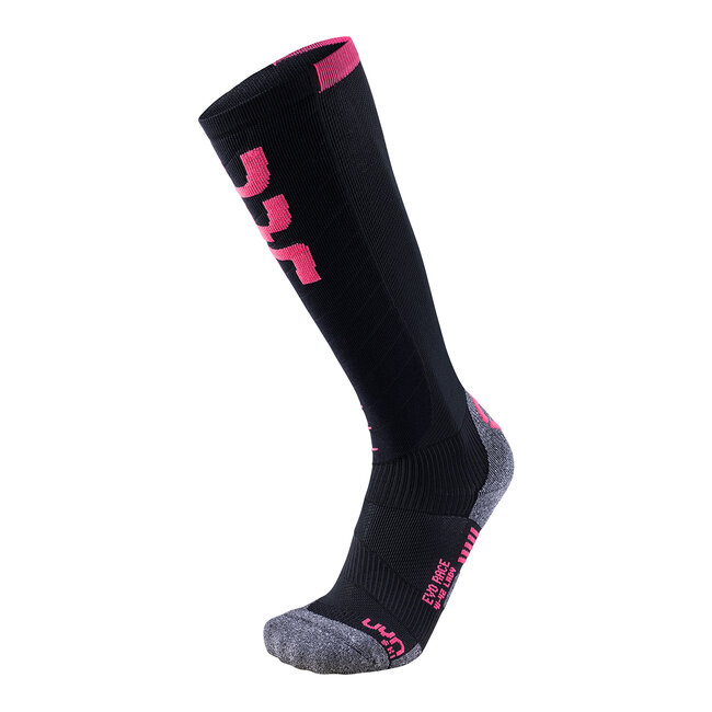 Uyn Ski Evo Race Voor Vrouwen - Zwart/Roze