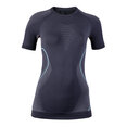 Uyn Evolutyon Shirt Korte Mouwen Voor Vrouwen - Zwart/Grijs/Blauw