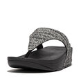 Lulu Shimmerweave Toepost Sandalen/Slippers