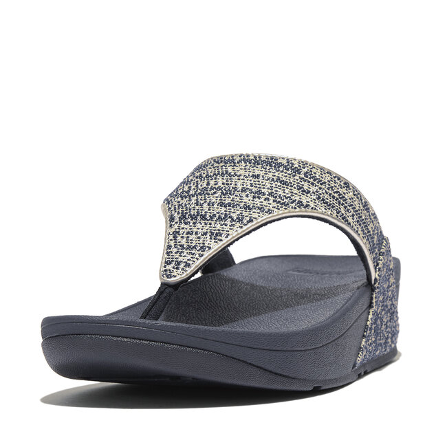 Lulu Shimmerweave Toepost Sandalen/Slippers