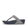 Lulu Shimmerweave Toepost Sandalen/Slippers