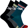 Socks Cotton Stretch 3-Pack Fashion Line Boys