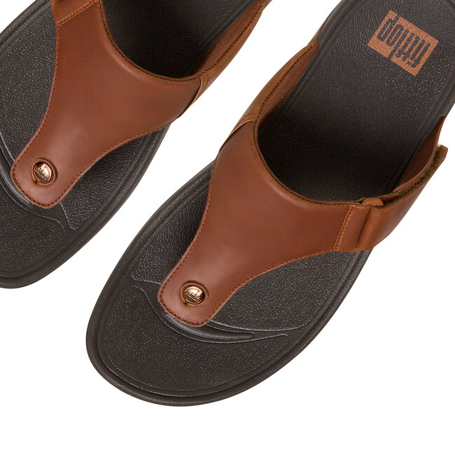 Trakk II Slippers voor Mannen - Leder - Bruin