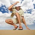 Trakk II Slippers voor Mannen - Leder - Bruin