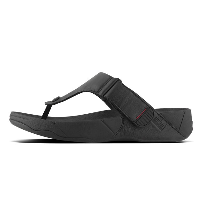 Trakk II Slippers voor Mannen - Leder - Zwart