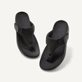 Trakk II Slippers voor Mannen - Leder - Zwart