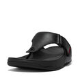 Trakk II Slippers voor Mannen - Leder - Zwart