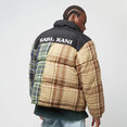 KK Og Flannel Block Puffer Jacket multicolor