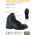 MAGNUM veiligheidsschoenen heren - Precision Sitemaster Ct Cp  - Zwart