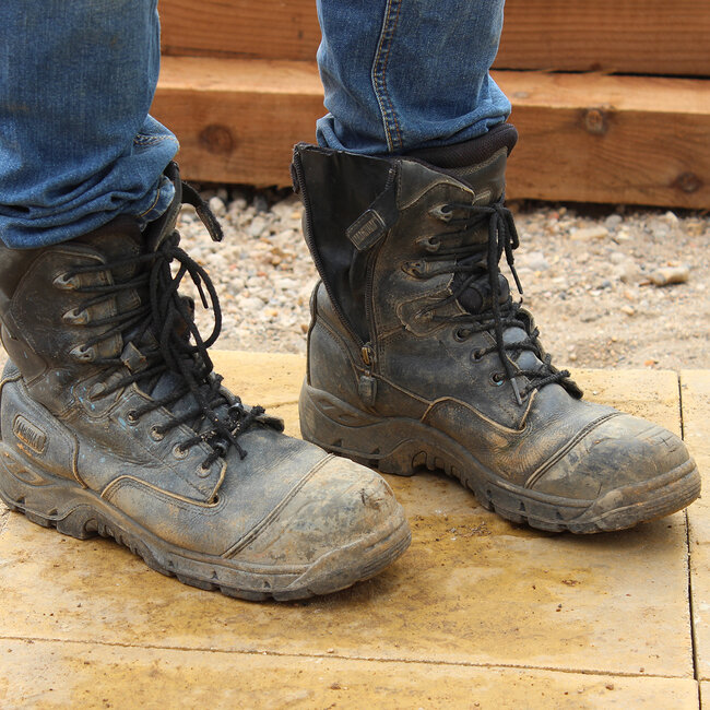 MAGNUM veiligheidsschoenen heren - Precision Rigmaster SideZip Ct Cp - Waterproof  - Zwart