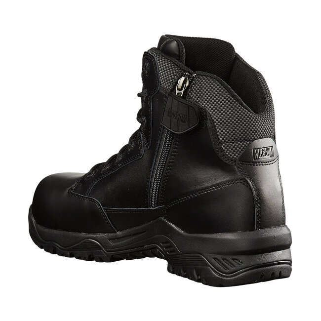 MAGNUM veiligheidsschoenen heren - Strike Force 6.0 Leather CT CP Sidezip - Waterproof  - Zwart