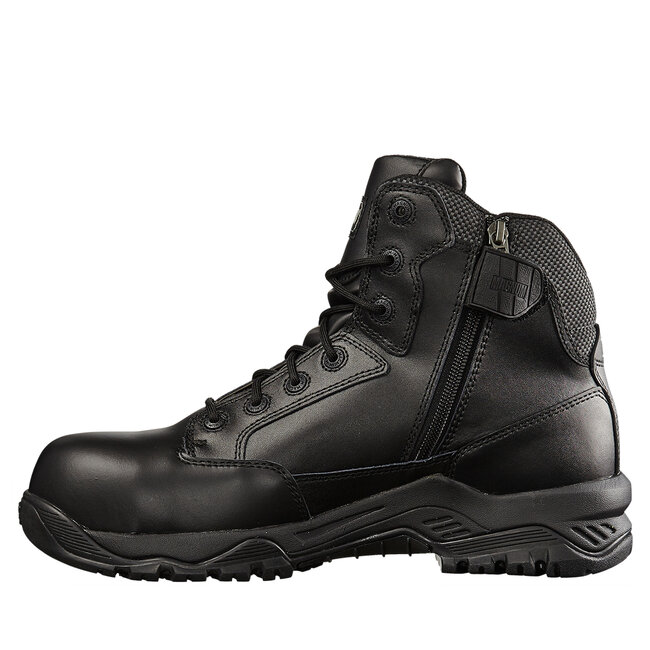MAGNUM veiligheidsschoenen heren - Strike Force 6.0 Leather CT CP Sidezip - Waterproof  - Zwart