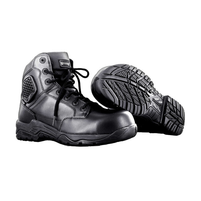 MAGNUM veiligheidsschoenen heren - Strike Force 6.0 Leather CT CP Sidezip - Waterproof  - Zwart