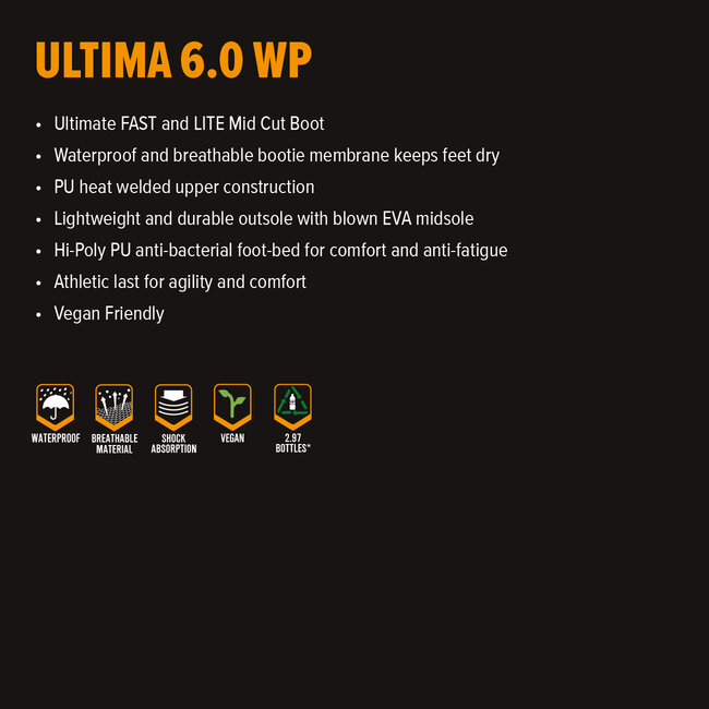 MAGNUM uniformschoenen heren -Ultima 6.0 - Waterproof - Coyote