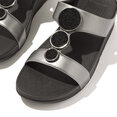 FitFlop Halo Bead-Circle Metallic H-Bar Slides