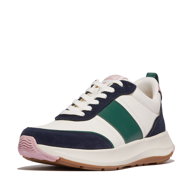 F-Mode Flow Sneaker - Leather & Suede Mix