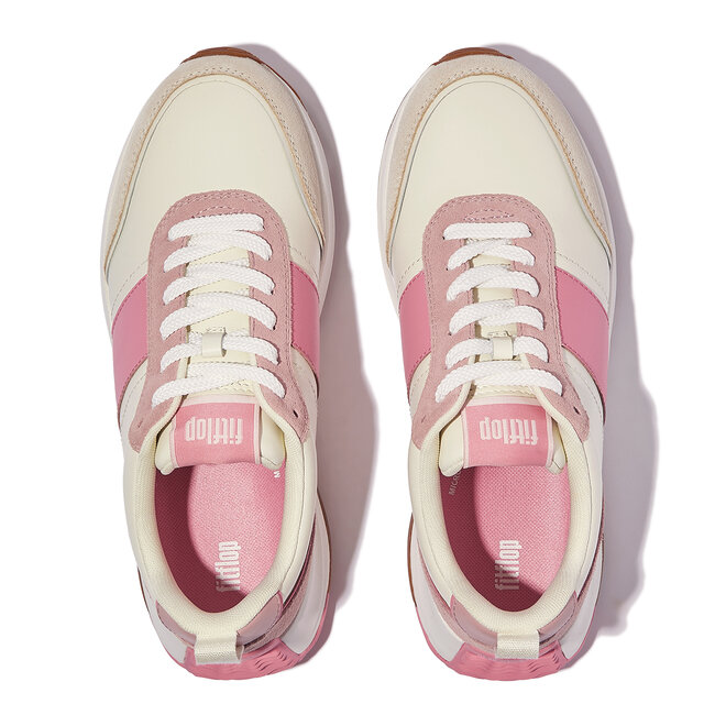 F-Mode Flow Sneaker - Leather & Suede Mix