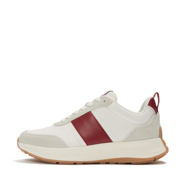FitFlop F-Mode Flow Sneaker - Leather & Suede Mix