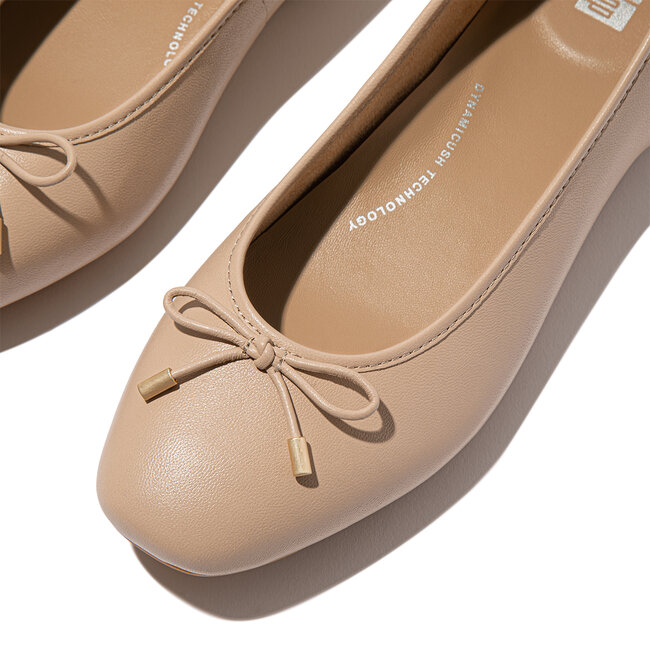 FitFlop beige ballerina schoenen