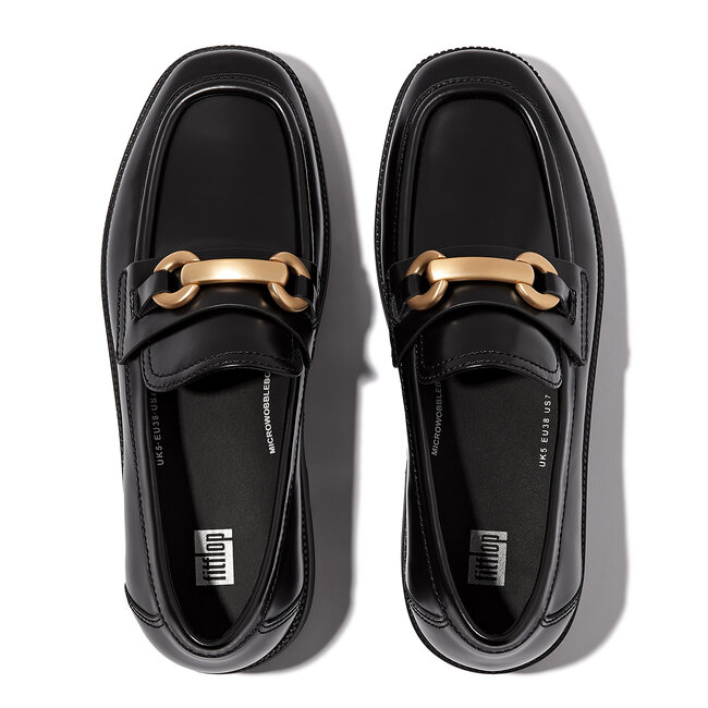 Loafers F-Luma Chunky-Snaffle Box-Leather
