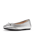 FitFlop zilvere ballerina