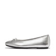 FitFlop zilvere ballerina