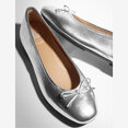 FitFlop zilvere ballerina