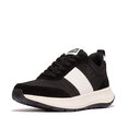 FitFlop zwarte sneakers | nylon & suède