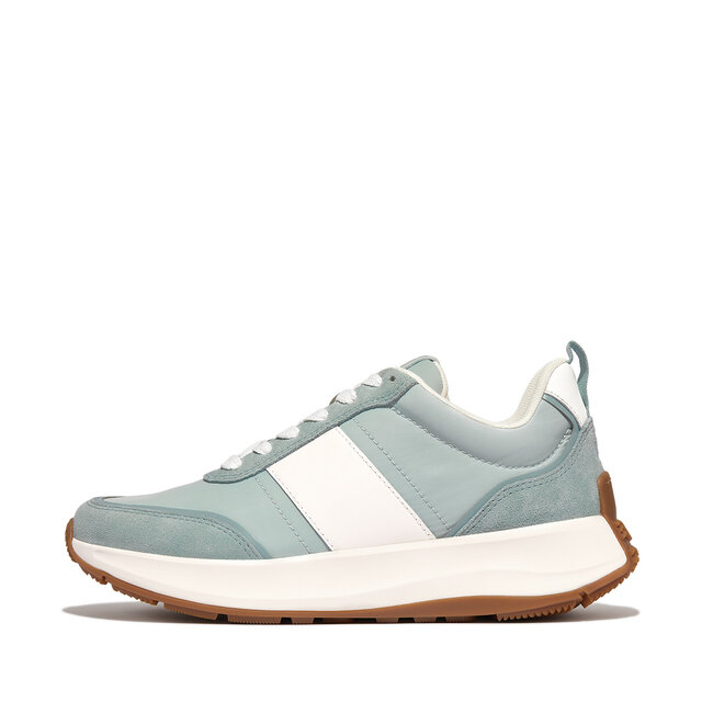 FitFlop™ F-Mode Flow Sneaker - Nylon & Suede Mix