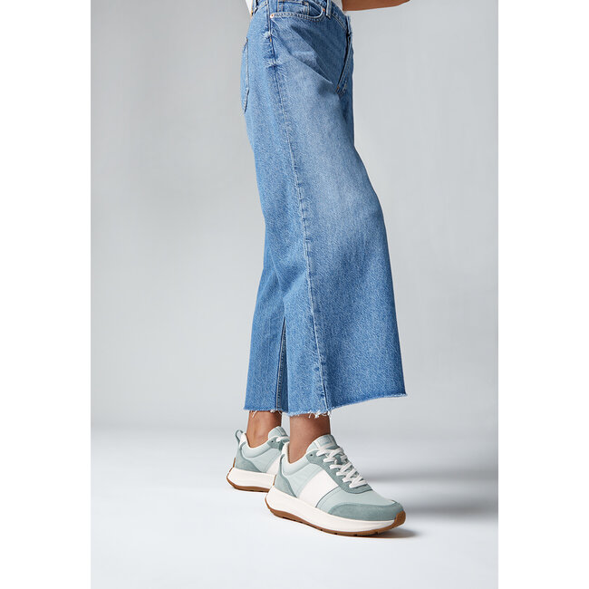 FitFlop™ F-Mode Flow Sneaker - Nylon & Suede Mix