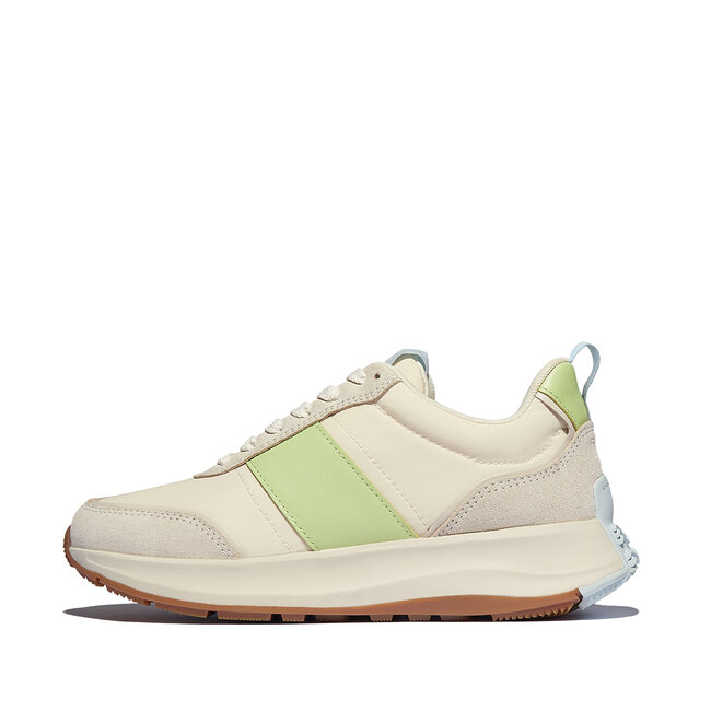 FitFlop™ F-Mode Flow Sneaker - Nylon & Suede Mix