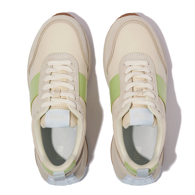 FitFlop™ F-Mode Flow Sneaker - Nylon & Suede Mix
