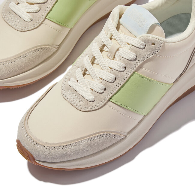 FitFlop™ F-Mode Flow Sneaker - Nylon & Suede Mix