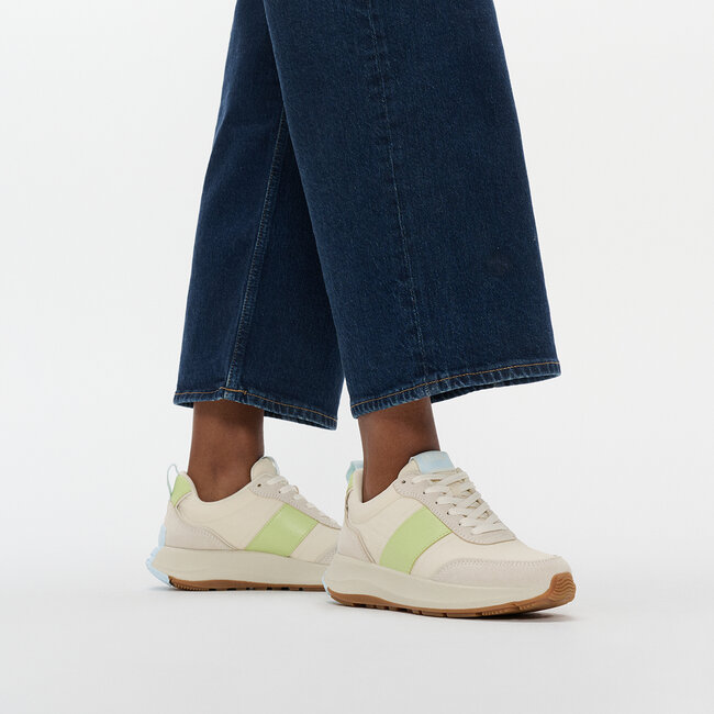 FitFlop™ F-Mode Flow Sneaker - Nylon & Suede Mix