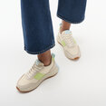 FitFlop™ F-Mode Flow Sneaker - Nylon & Suede Mix