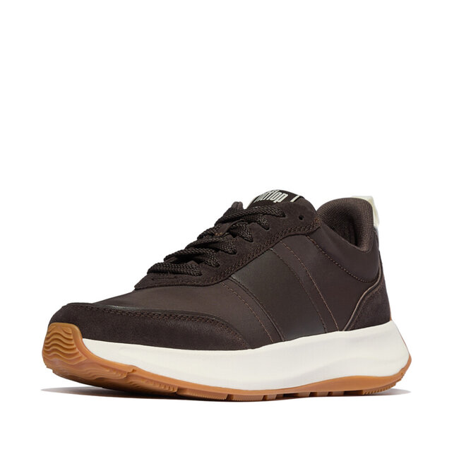 FitFlop™ F-Mode Flow Sneaker - Nylon & Suede Mix