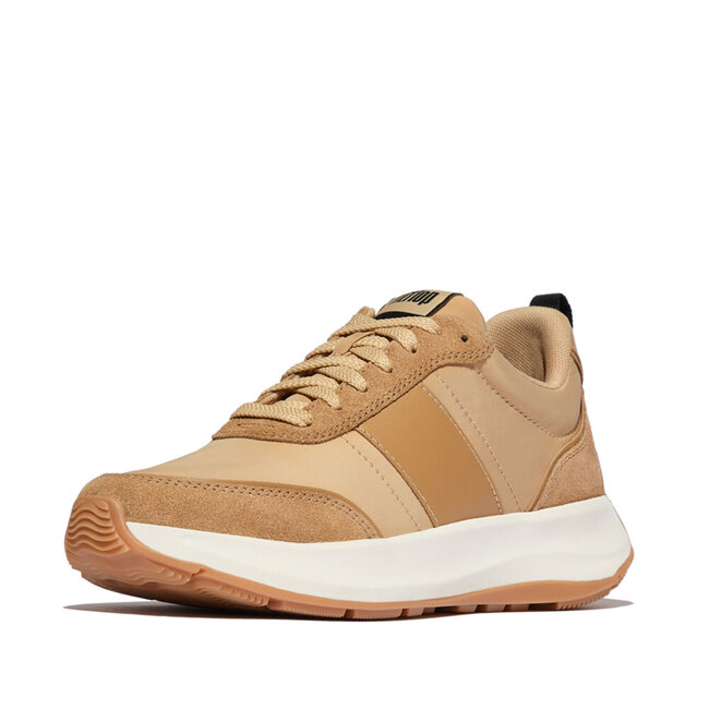 FitFlop F-Mode Flow Sneaker - Nylon & Suede Mix