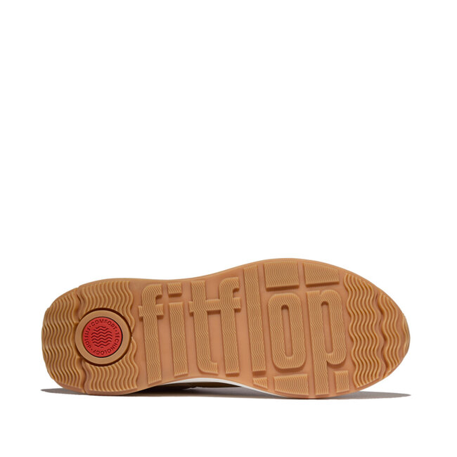 FitFlop F-Mode Flow Sneaker - Nylon & Suede Mix