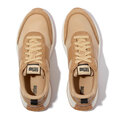 FitFlop F-Mode Flow Sneaker - Nylon & Suede Mix