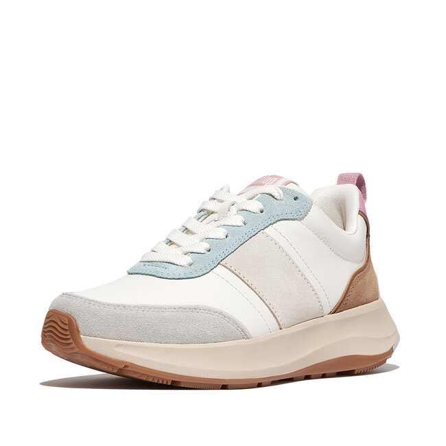 F-Mode Flow Sneaker - Leather & Suede Mix V2