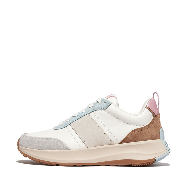 F-Mode Flow Sneaker - Leather & Suede Mix V2