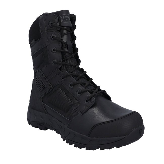 MAGNUM uniformschoenen heren -Spider Exo 8.0 Sidezip - Waterproof - Zwart