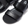 Gracie Leather Back-Strap Sandals