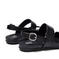 Gracie Leather Back-Strap Sandals
