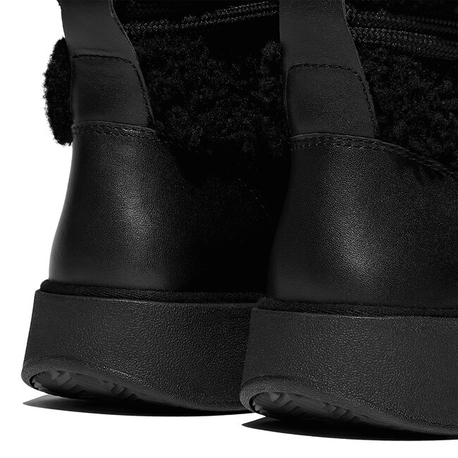 FitFlop Gen-FF X Roksanda Curly-Shearling Lace Ankle Boots