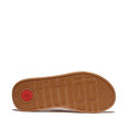 FitFlop F-Mode Espadrille Leather Flatform Cross Slides