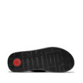 FitFlop F-Mode Knot Soft-Leather Flatform Toe-Post Sandals