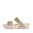 FitFlop Lulu Multi-Tonal Glitter Slides